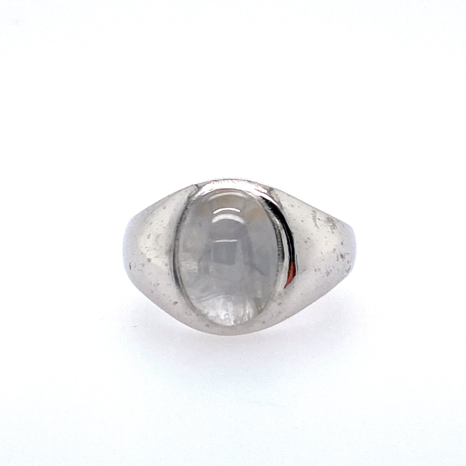 Grey sapphire clearance ring